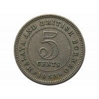 Малайя и Британское Борнео 5 центов 1953 г.