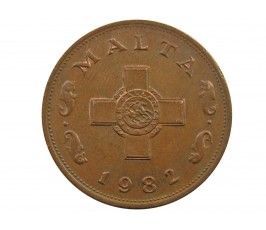 Мальта 1 цент 1982 г.