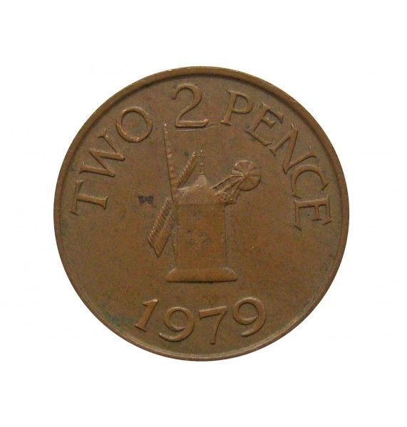 Гернси 2 пенса 1979 г.
