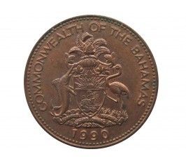Багамы 1 цент 1990 г.
