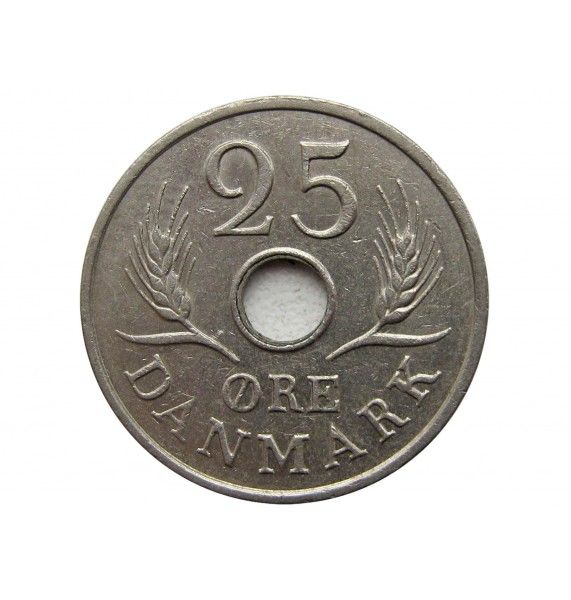 Дания 25 эре 1967 г.