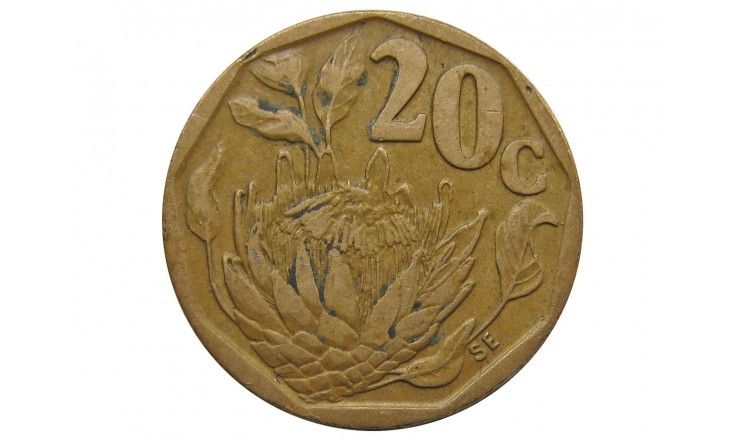 Южная Африка 20 центов 1994 г.