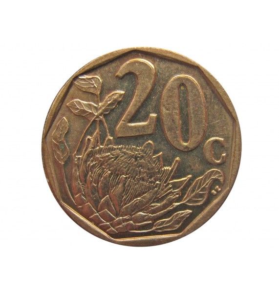 Южная Африка 20 центов 2009 г.