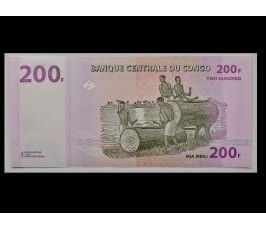 ДР Конго 200 франков 2007 г.