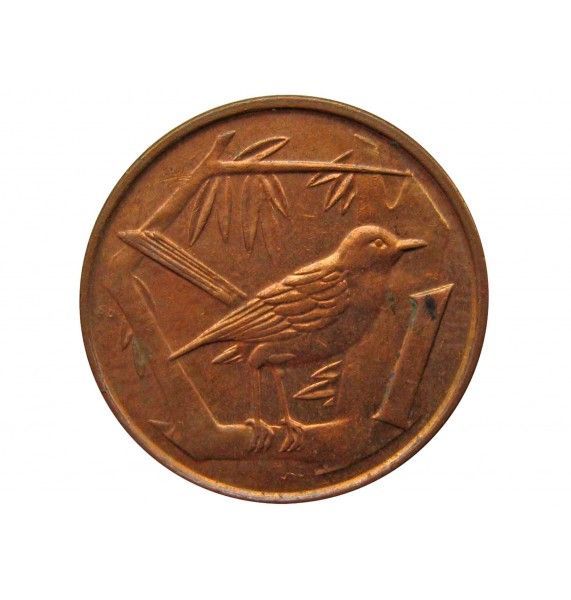 Каймановы острова 1 цент 2005 г.