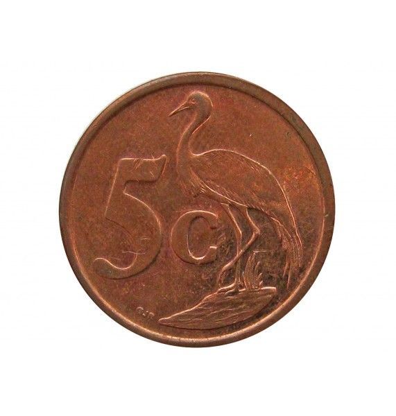Южная Африка 5 центов 2009 г.