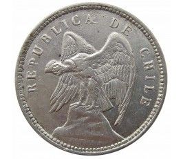 Чили 40 сентаво 1908 г. Чили 40 сентаво 1908 г.