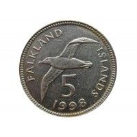 Фолклендские острова 5 пенсов 1998 г.