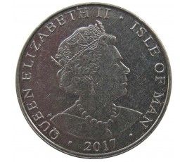 Остров Мэн 5 пенсов 2017 г.