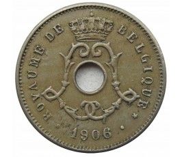 Бельгия 5 сантимов 1906 г. (Belgique)