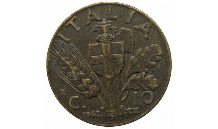 Италия 10 чентезимо 1942 г. Италия 10 чентезимо 1942 г.