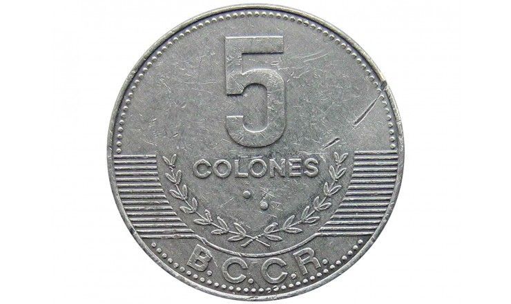 Коста-Рика 5 колон 2012 г.