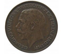 Великобритания 1 фартинг 1925 г.