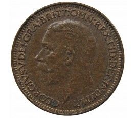 Великобритания 1 фартинг 1927 г.