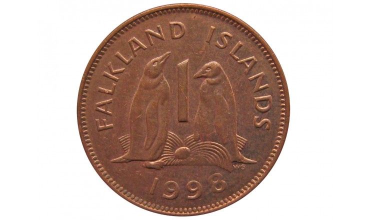 Фолклендские острова 1 пенни 1998 г.