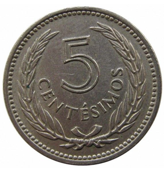 Уругвай 5 сентесимо 1953 г.