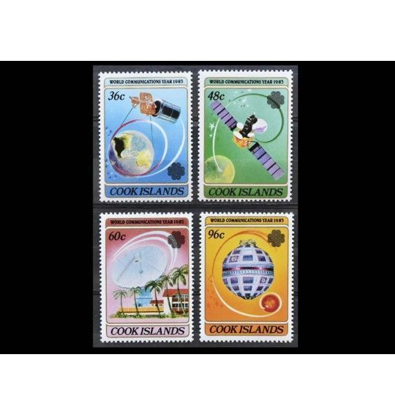 Острова Кука 1983 г. "Всемирный год коммуникаций"