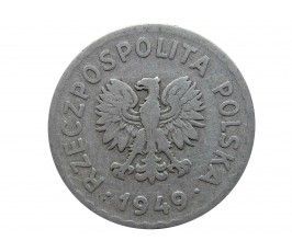 Польша 1 злотый 1949 г.