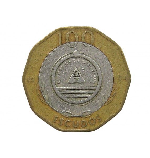 Кабо-Верде 100 эскудо 1994 г. (Цветок -  ​Saiao)