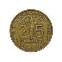 Французская Западная Африка (Того) 25 франков 1957 г.