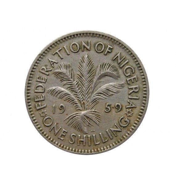 Нигерия 1 шиллинг 1959 г.