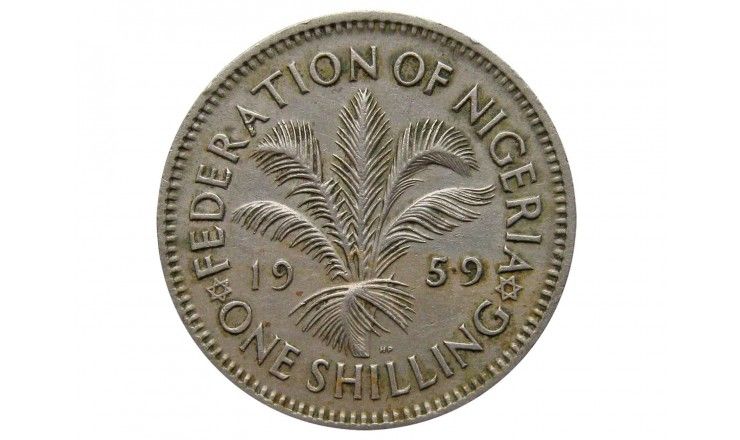 Нигерия 1 шиллинг 1959 г.