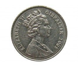 Гибралтар 5 пенсов 2005 г.