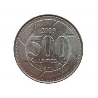 Ливан 500 ливров 2009 г.