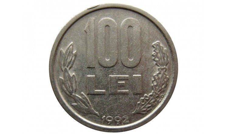 Румыния 100 лей 1992 г.