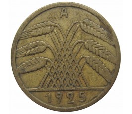 Германия 10 пфеннигов (reichs) 1925 г. A