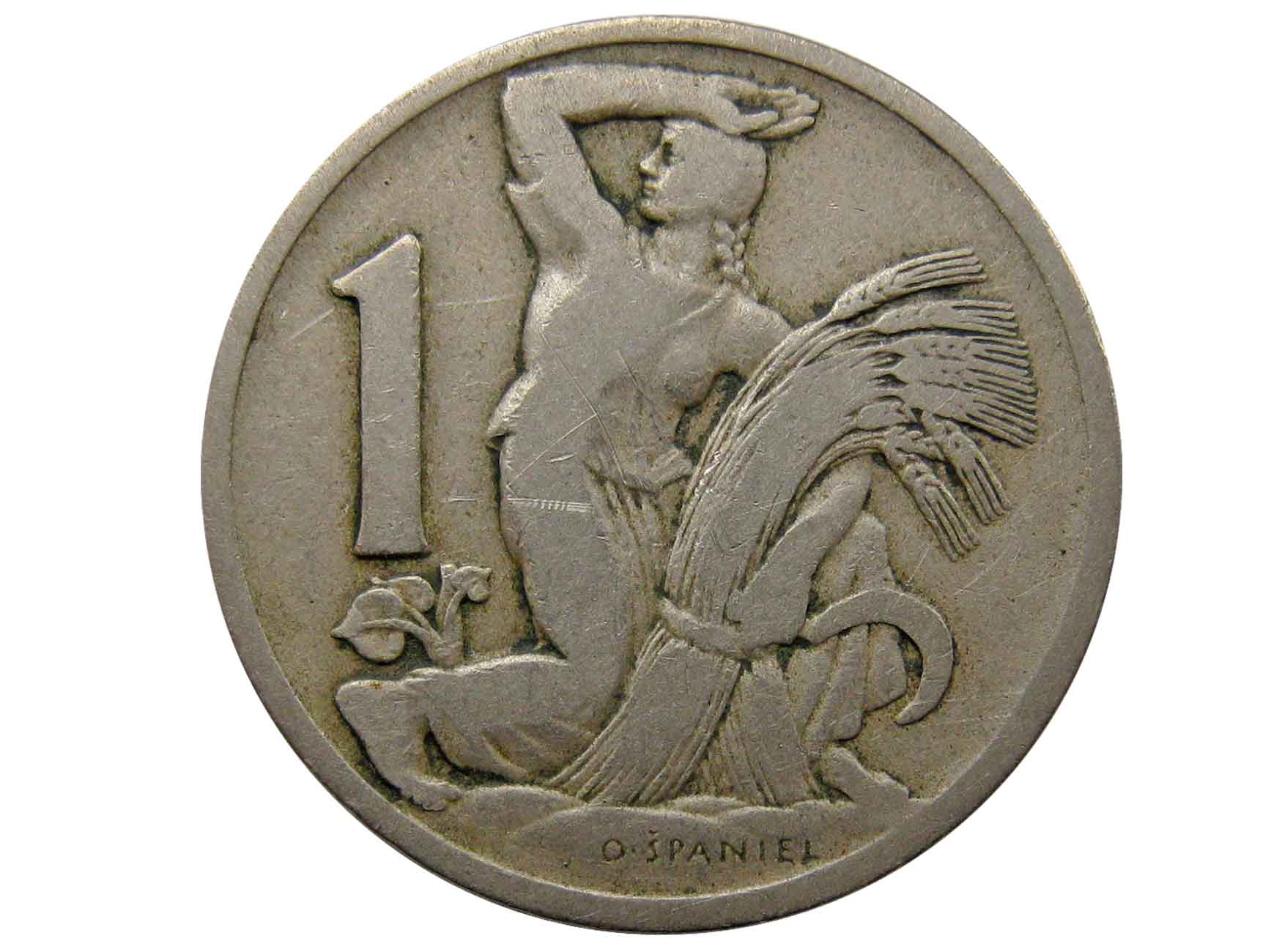 Купить в чехословакии. Чехословакия 1 крона, 1922. Чехословакия 1 крона 1991. Czechoslovakia 1922. Монеты Франции 1991.