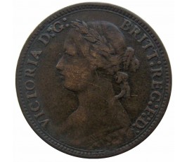 Великобритания 1 фартинг 1878 г.