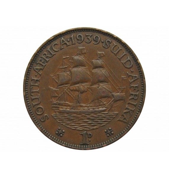 Южная Африка 1 пенни 1939 г.