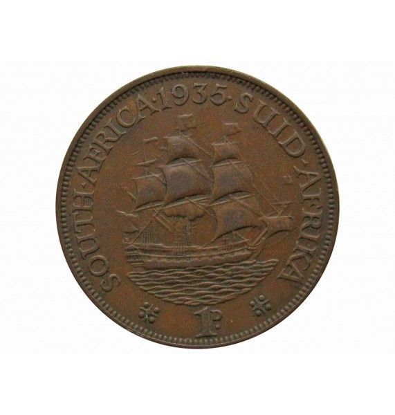 Южная Африка 1 пенни 1935 г.