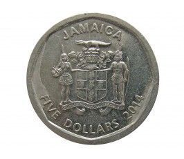 Ямайка 5 долларов 2014 г.