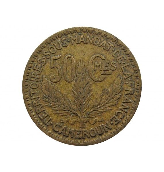 Камерун 50 сантимов 1925 г.