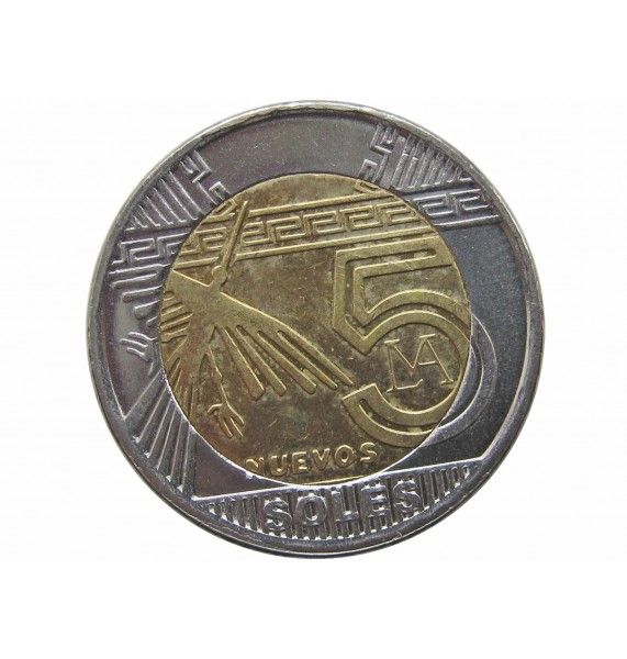 Перу 5 новых солей 2012 г.