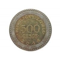 Колумбия 500 песо 2016 г.