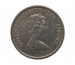 Восточно-Карибские штаты 10 центов 1987 г.