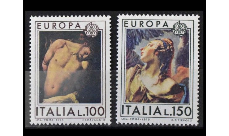 Италия 1975 г. "Европа: Картины"