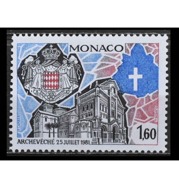 Монако 1982 г. "Создание архиепископства Монако"