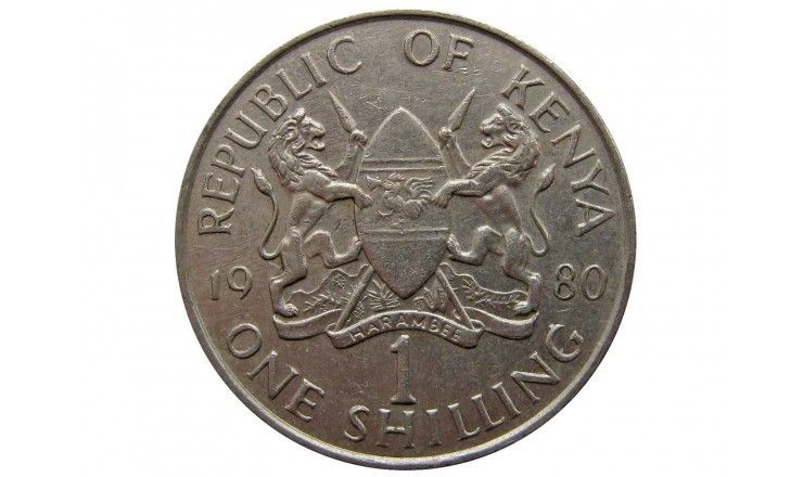 Кения 1 шиллинг 1980 г.