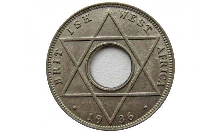 Британская Западная Африка 1/10 пенни 1936 г.