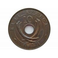 Британская Восточная Африка 10 центов 1941 г. I