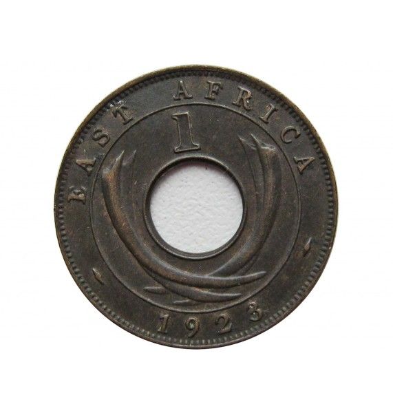 Британская Восточная Африка 1 цент 1923 г.