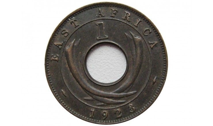 Британская Восточная Африка 1 цент 1923 г.