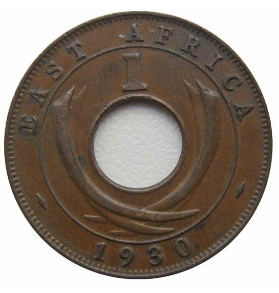 Британская Восточная Африка 1 цент 1930 г.