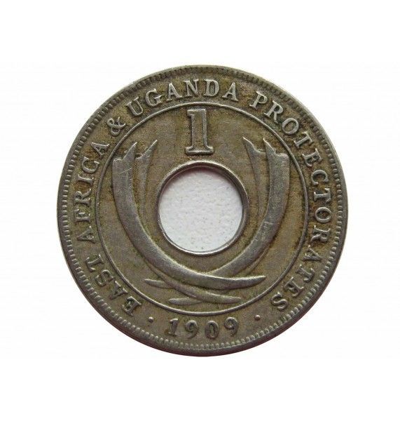 Британская Восточная Африка (Протекторат Уганды) 1 цент 1909 г.