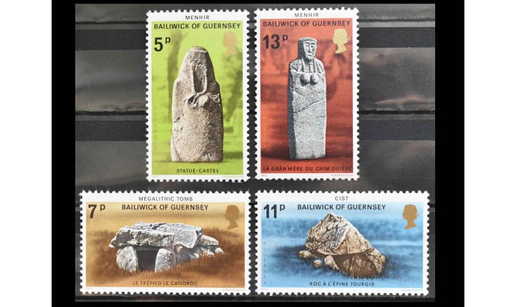 Гернси 1977 г. "Доисторические памятники"