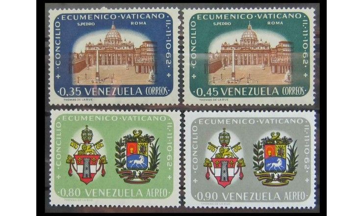 Венесуэла 1963 г. "1-я годовщина Второго Ватиканского собора"
